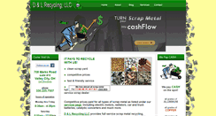 Desktop Screenshot of dlrecycling.com